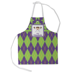 Astronaut, Aliens & Argyle Kid's Apron - Small (Personalized)