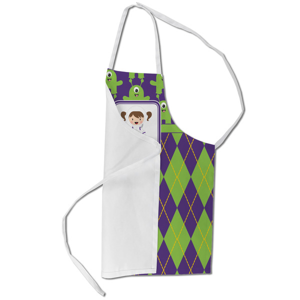 Astronaut, Aliens & Argyle Kid's Aprons - Small - Main