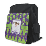 Astronaut, Aliens & Argyle Preschool Backpack (Personalized)