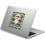 Astronaut, Aliens & Argyle Laptop Decal (Personalized)