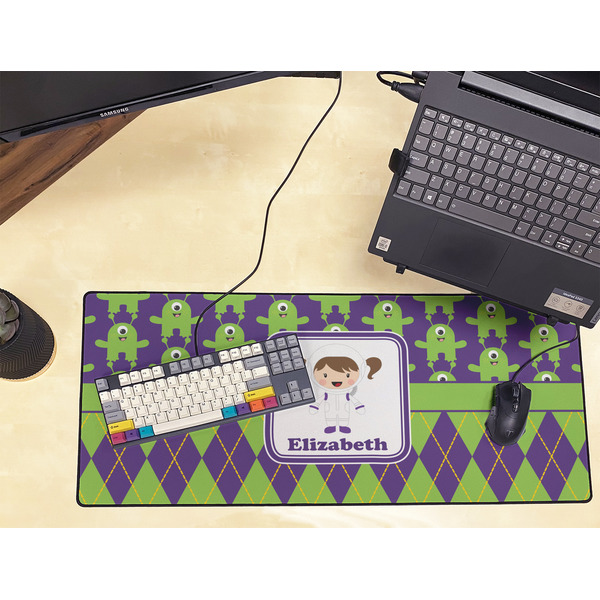 Astronaut, Aliens & Argyle Large Gaming Mats - LIFESTYLE