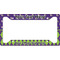 Astronaut, Aliens & Argyle License Plate Frame - Style A (Personalized)