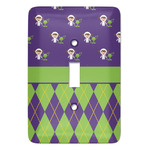 Astronaut, Aliens & Argyle Light Switch Cover (Single Toggle)
