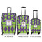 Astronaut, Aliens & Argyle Luggage Bags all sizes - With Handle