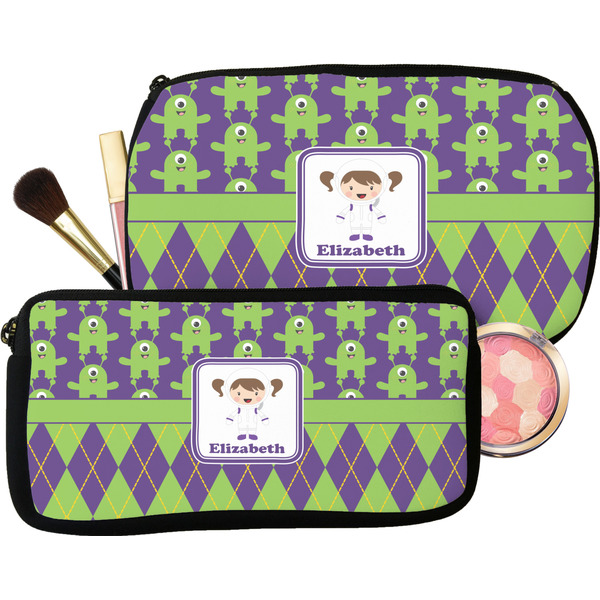 Astronaut, Aliens & Argyle Makeup / Cosmetic Bags (Select Size)
