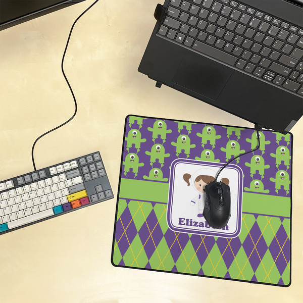 Astronaut, Aliens & Argyle Medium Gaming Mats - LIFESTYLE
