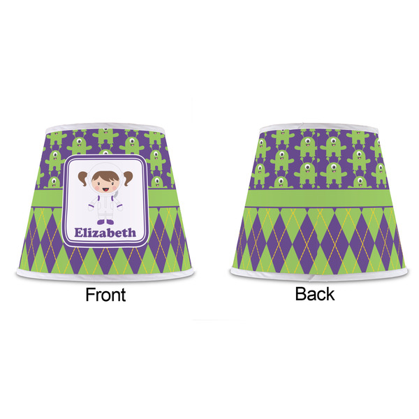 Astronaut, Aliens & Argyle Poly Film Empire Lampshade - Approval