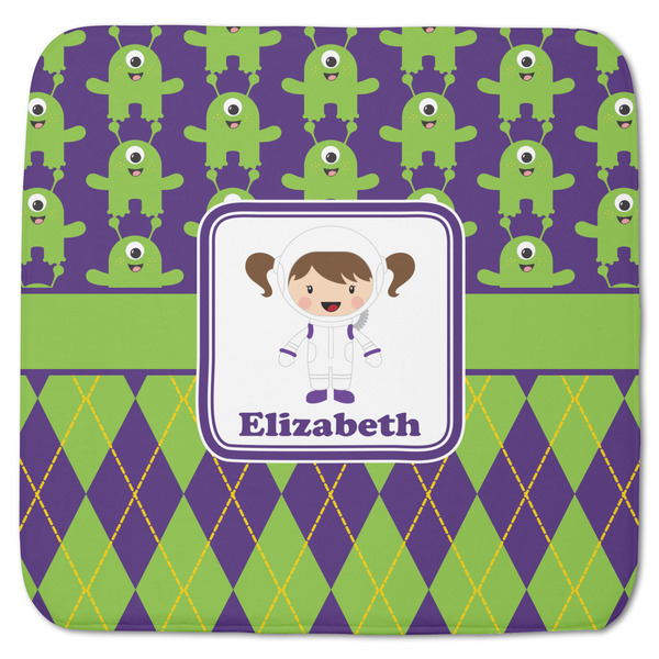 Astronaut, Aliens & Argyle Memory Foam Bath Mat 48 X 48
