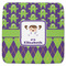 Astronaut, Aliens & Argyle Memory Foam Bath Mat - 48"x48" (Personalized)