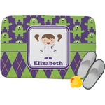 Astronaut, Aliens & Argyle Memory Foam Bath Mat (Personalized)