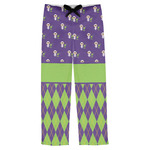 Astronaut, Aliens & Argyle Mens Pajama Pants - S