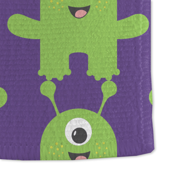 Astronaut, Aliens & Argyle Microfiber Dish Towel - DETAIL