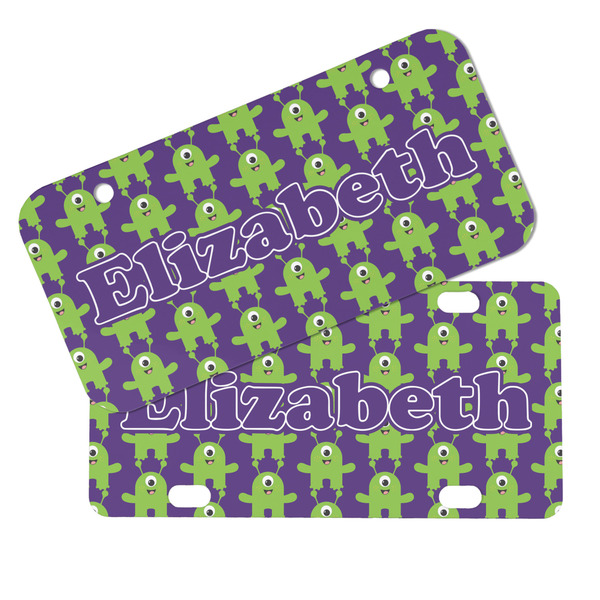 Astronaut, Aliens & Argyle Mini License Plates - MAIN (4 and 2 Holes)