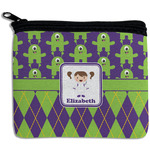 Astronaut, Aliens & Argyle Rectangular Coin Purse (Personalized)