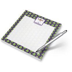 Astronaut, Aliens & Argyle Notepad (Personalized)