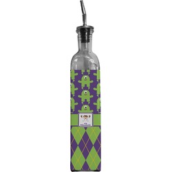 Astronaut, Aliens & Argyle Oil Dispenser Bottle (Personalized)