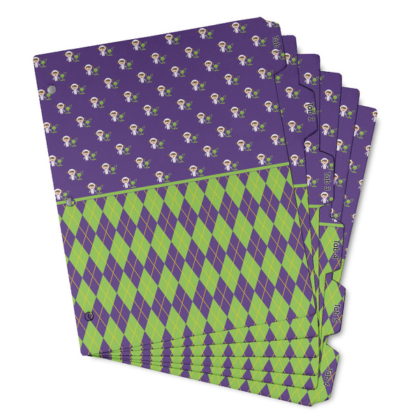 Astronaut, Aliens & Argyle Page Dividers - Set of 6 - Main/Front