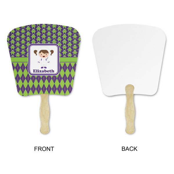 Astronaut, Aliens & Argyle Paper Fans - Approval