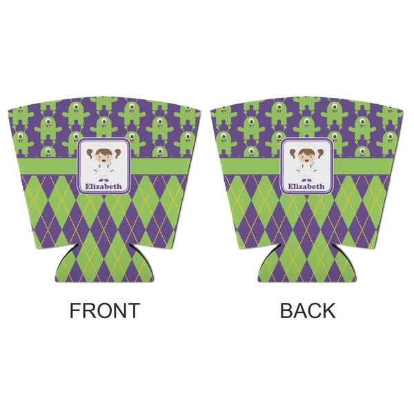 Astronaut, Aliens & Argyle Party Cup Sleeves - with bottom - APPROVAL