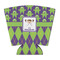 Astronaut, Aliens & Argyle Party Cup Sleeves - with bottom - FRONT