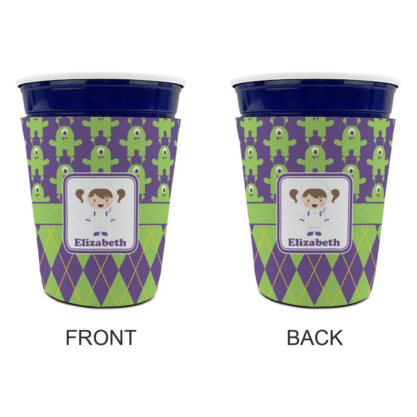 Astronaut, Aliens & Argyle Party Cup Sleeves - without bottom - Approval