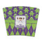 Astronaut, Aliens & Argyle Party Cup Sleeves - without bottom - FRONT (flat)