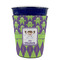 Astronaut, Aliens & Argyle Party Cup Sleeves - without bottom - FRONT (on cup)