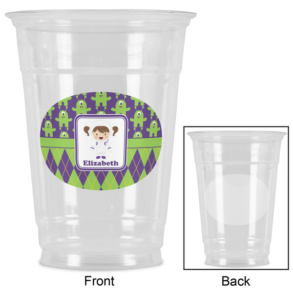 Astronaut, Aliens & Argyle Party Cups - 16oz - Approval