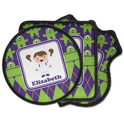 Astronaut, Aliens & Argyle Iron on Patches (Personalized)