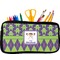 Astronaut, Aliens & Argyle Neoprene Pencil Case (Personalized)
