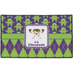 Astronaut, Aliens & Argyle Door Mat - 60"x36" (Personalized)
