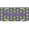 Astronaut, Aliens & Argyle Front License Plate (Personalized)