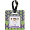Astronaut, Aliens & Argyle Personalized Square Luggage Tag