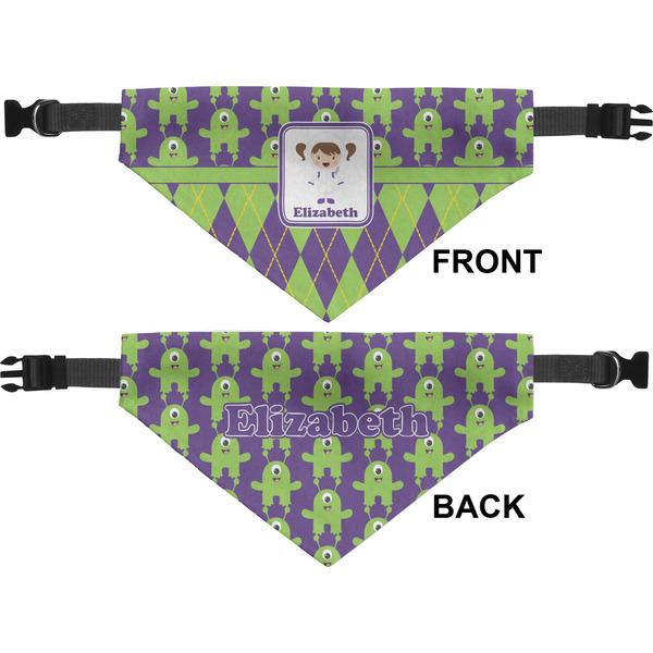 Astronaut, Aliens & Argyle Pet Bandana Approval