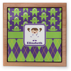 Astronaut, Aliens & Argyle Pet Urn w/ Name or Text