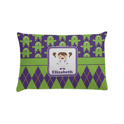 Astronaut, Aliens & Argyle Pillow Case - Standard (Personalized)