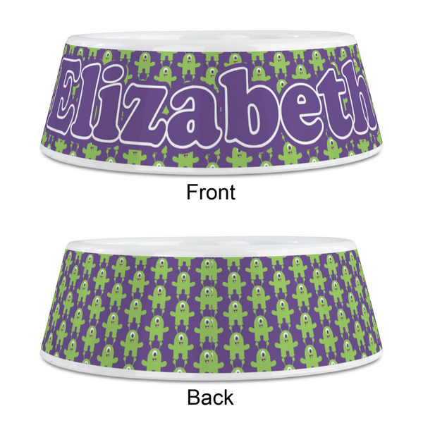 Astronaut, Aliens & Argyle Plastic Pet Bowls - Medium - APPROVAL