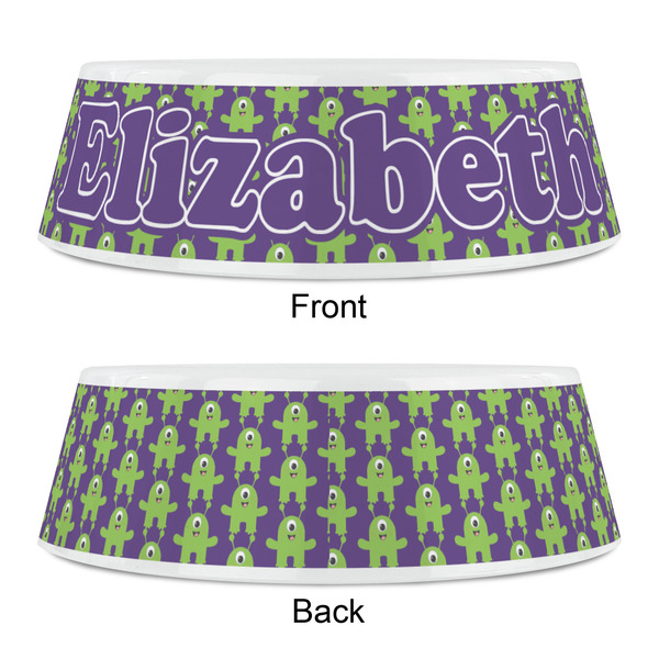 Astronaut, Aliens & Argyle Plastic Pet Bowls - Small - APPROVAL