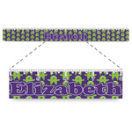 Astronaut, Aliens & Argyle Plastic Ruler - 12" (Personalized)