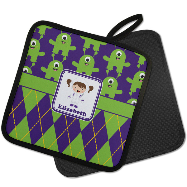 Astronaut, Aliens & Argyle Pot Holders - PARENT MAIN
