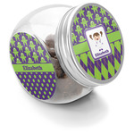 Astronaut, Aliens & Argyle Puppy Treat Jar (Personalized)