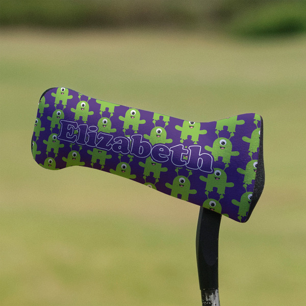 Astronaut, Aliens & Argyle Putter Cover - On Putter