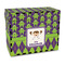 Astronaut, Aliens & Argyle Wood Recipe Box - Full Color Print (Personalized)