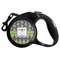 Astronaut, Aliens & Argyle Retractable Dog Leash - Large (Personalized)
