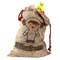 Astronaut, Aliens & Argyle Santa Bag - Front (stuffed w toys) PARENT