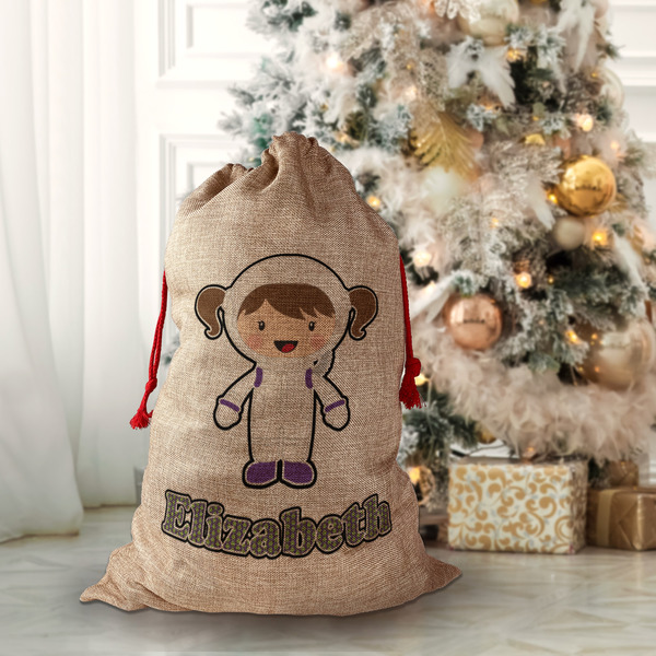 Astronaut, Aliens & Argyle Santa Bag - Lifestyle
