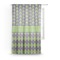 Astronaut, Aliens & Argyle Sheer Curtain