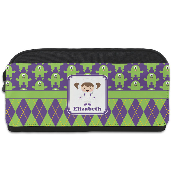 Custom Astronaut, Aliens & Argyle Shoe Bag (Personalized)