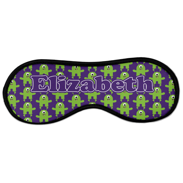 Astronaut, Aliens & Argyle Sleeping Eye Mask - Front Large