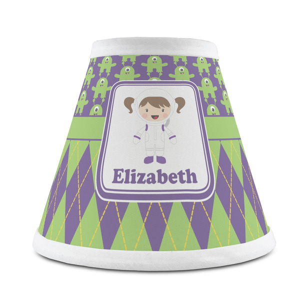 Custom Astronaut, Aliens & Argyle Chandelier Lamp Shade (Personalized)